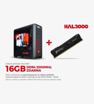 Operační paměť RAM 16 GB DDR4 3200MHz CL16 k HAL3000 již předmontovaná