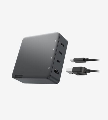 Lenovo adaptér CONS 130W "GO" Multi-Port Charger, 3x USB-C, 1x USB-A (G0A6130WEU)